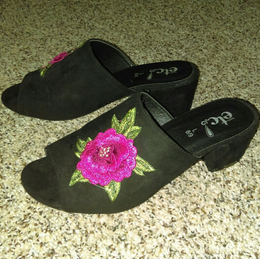 Floral Mules